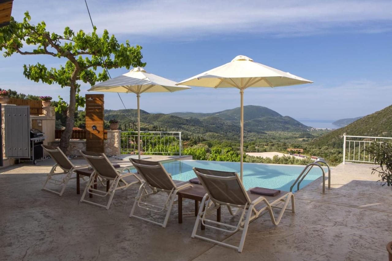 Panoutsis Villa - Sivros Lefkada エクステリア 写真